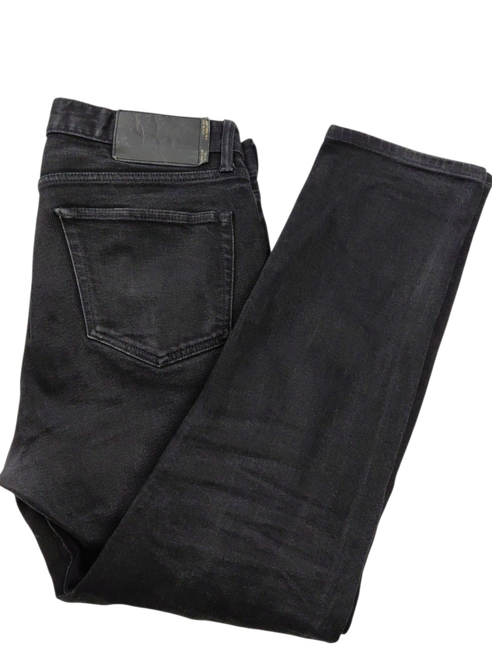 Buck Mason Jeans Mens 33x34 Maverick Slim Double Dipped 13oz Denim Button Fly